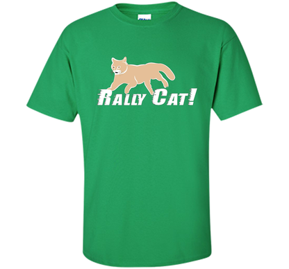 St. Louis Baseball Rally Cat T-Shirt t-shirt Irish Green