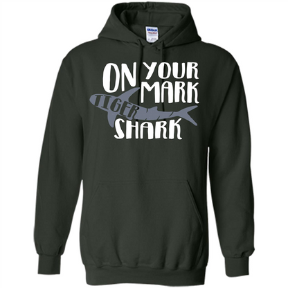 Tiger Shark T-shirt On Your Mark Tiger Shark T-shirt Forest Green