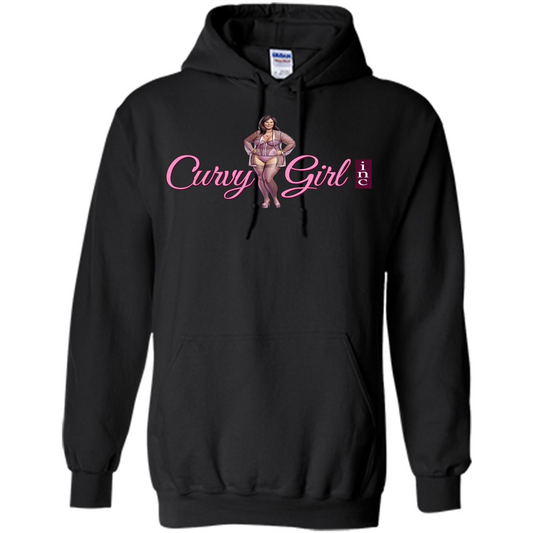 Curvy Girl T-shirt Black