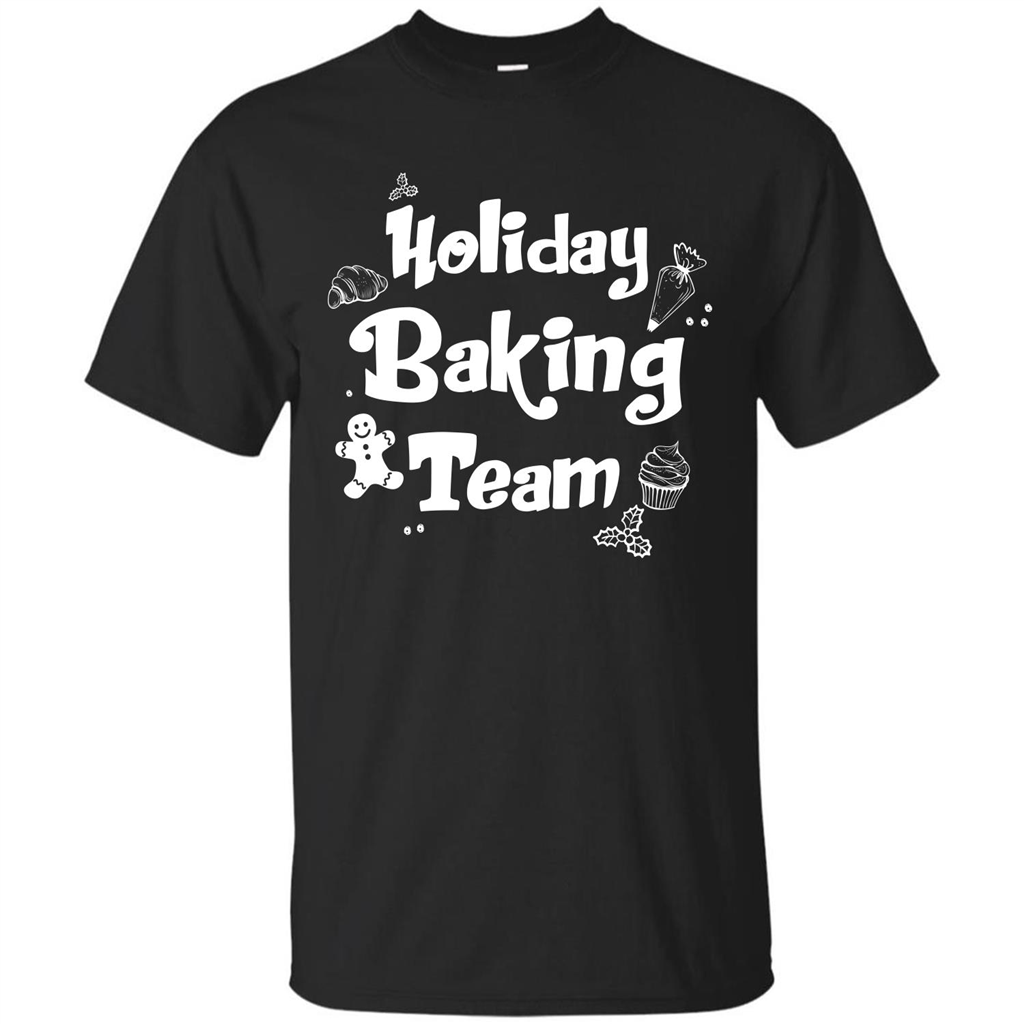 Christmas T-shirt Holiday Baking Team T-shirt