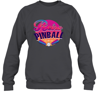 Retro Pinball Shirt Sweatshirt Sweatshirt Dark Heather