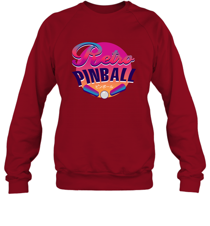 Retro Pinball Shirt Sweatshirt Sweatshirt Cardinal Red