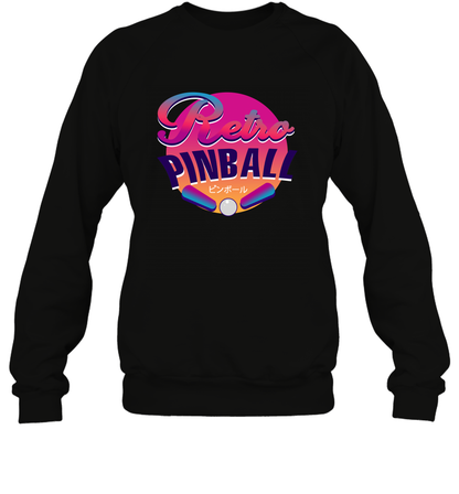 Retro Pinball Shirt Sweatshirt Sweatshirt Black
