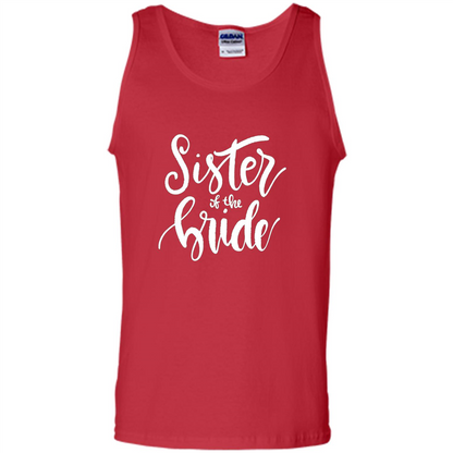 Sister Of The Bride T-shirt Red