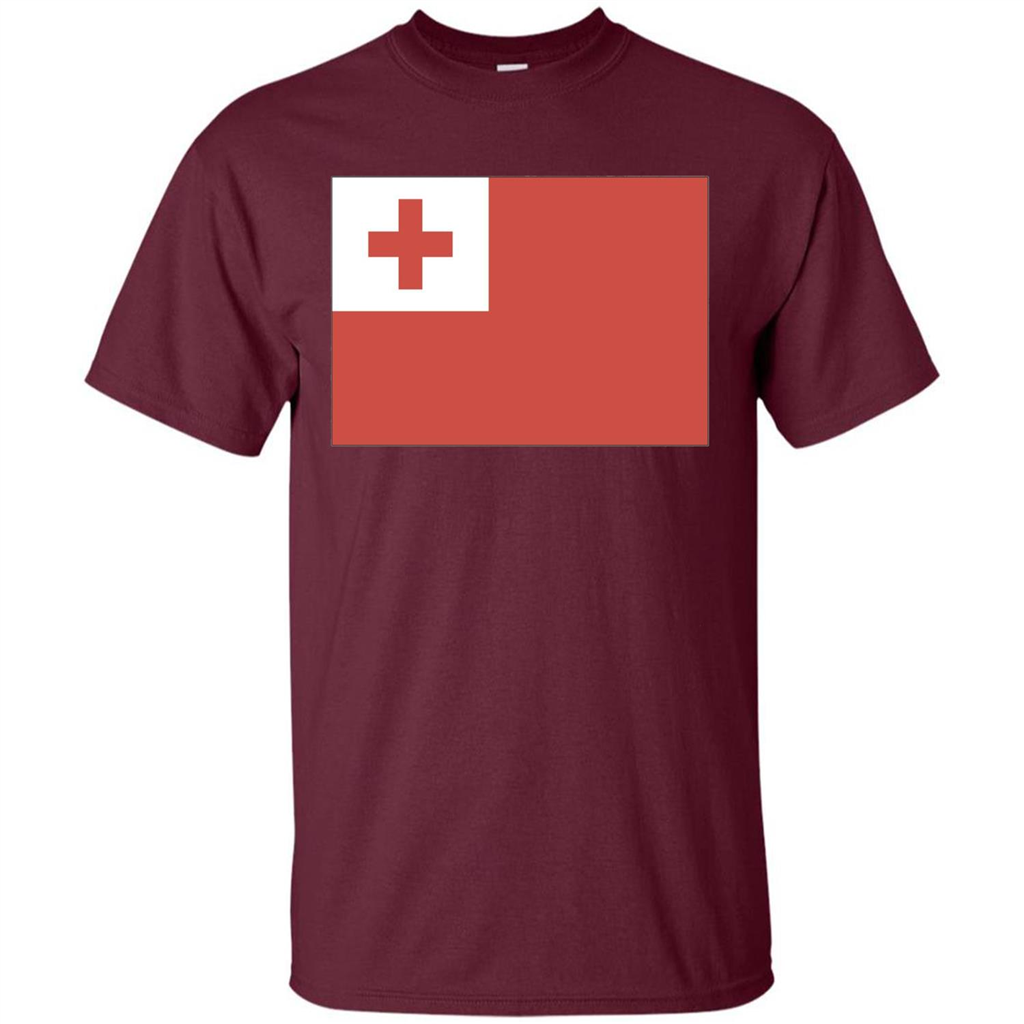 Tonga T-shirt Flag Of Tonga T-shirt Maroon