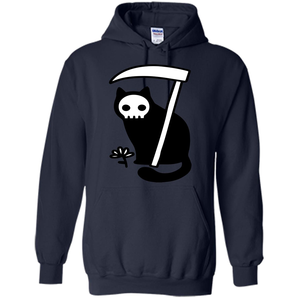 Cat Grimm Reaper T-shirt Navy