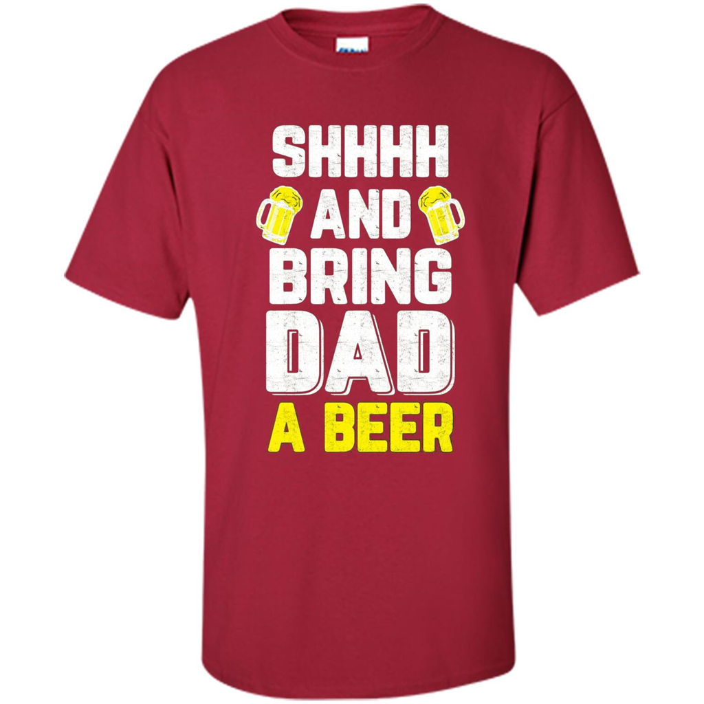 Father's Day Shirt Shhh Bring Dad A Beer Cardinal