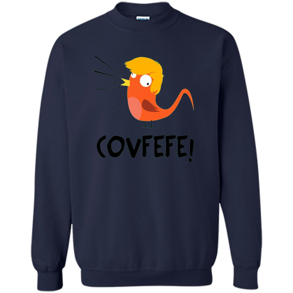 Covfefe Bird T-shirt Funny Political T-shirt Navy