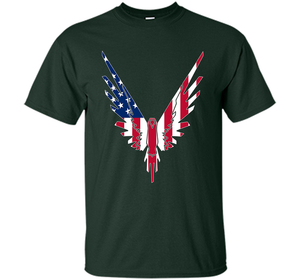 Be A Maverick American Flag Logo T-Shirt shirt