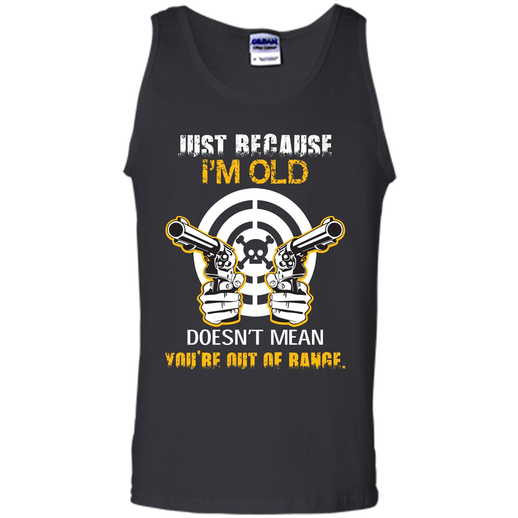 Old Man T-shirt Just Because I’m Old Doesn’t Mean T-shirt Black