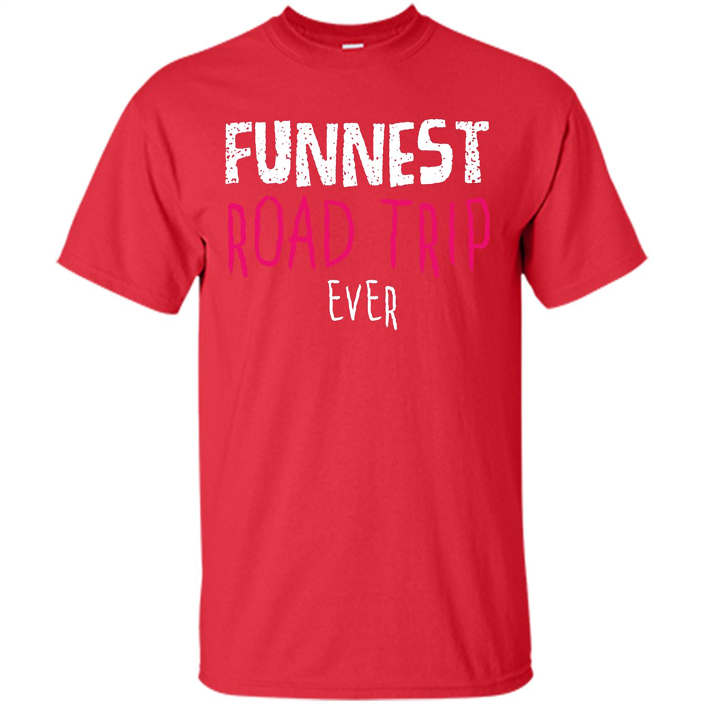Summer. Funnest Road Trip Ever T-shirt Red