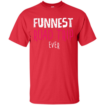 Summer. Funnest Road Trip Ever T-shirt Red