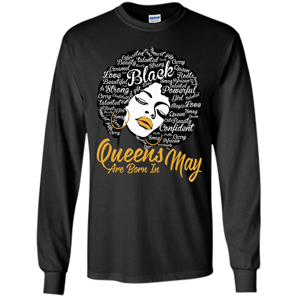 Queen Are Born In May T-shirt