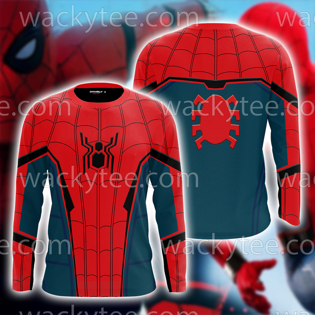 Spider-Man: Far From Home 2019 Cosplay 3D Long Sleeve Shirt 2XL
