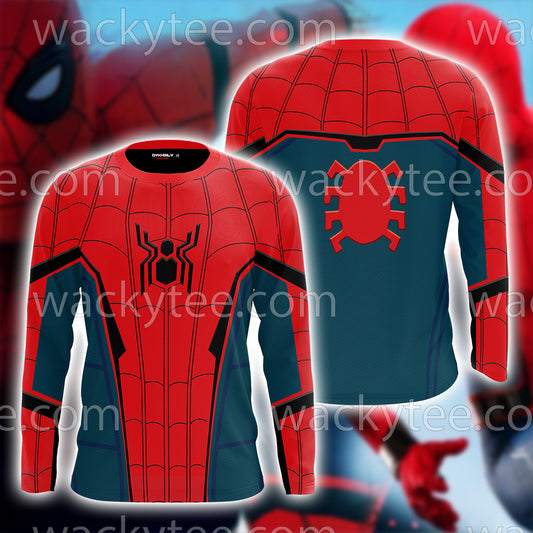 Spider-Man: Far From Home 2019 Cosplay 3D Long Sleeve Shirt 2XL