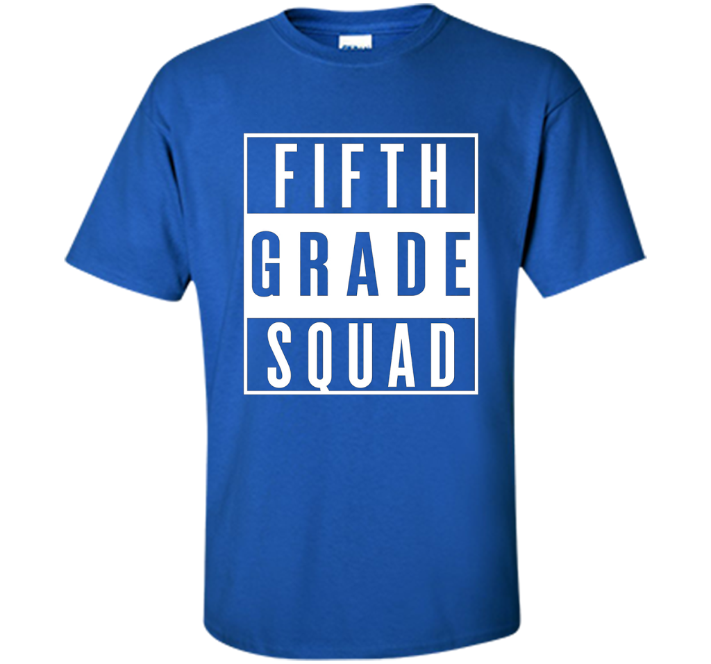 Fifth Grade Squad T-shirt Royal