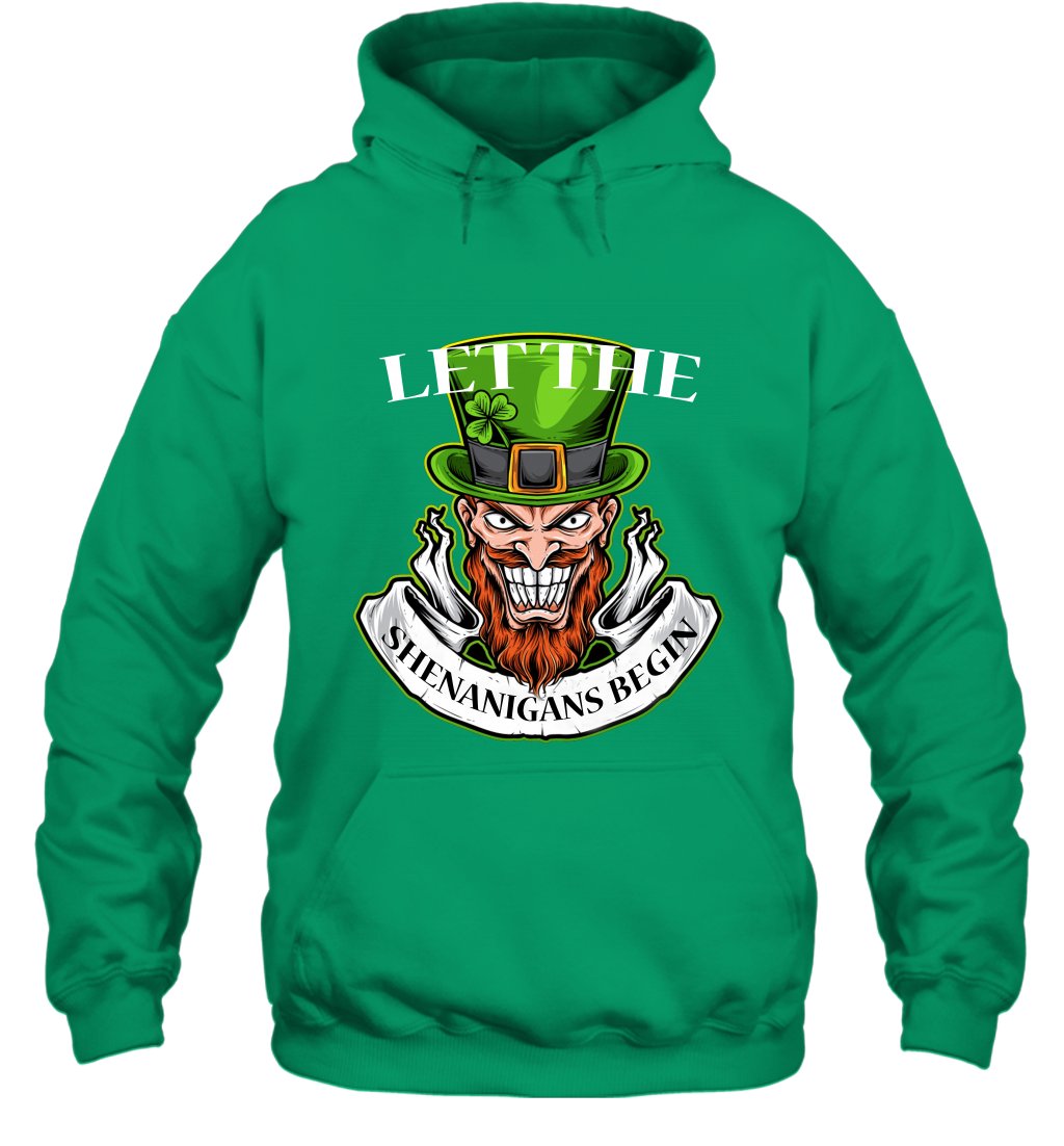 Let The Shenanigans Begin Irish Shirt Hoodie Irish