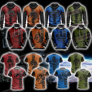 Ender's Game - Battle School Army - Asp Army Unisex 3D T-shirt
