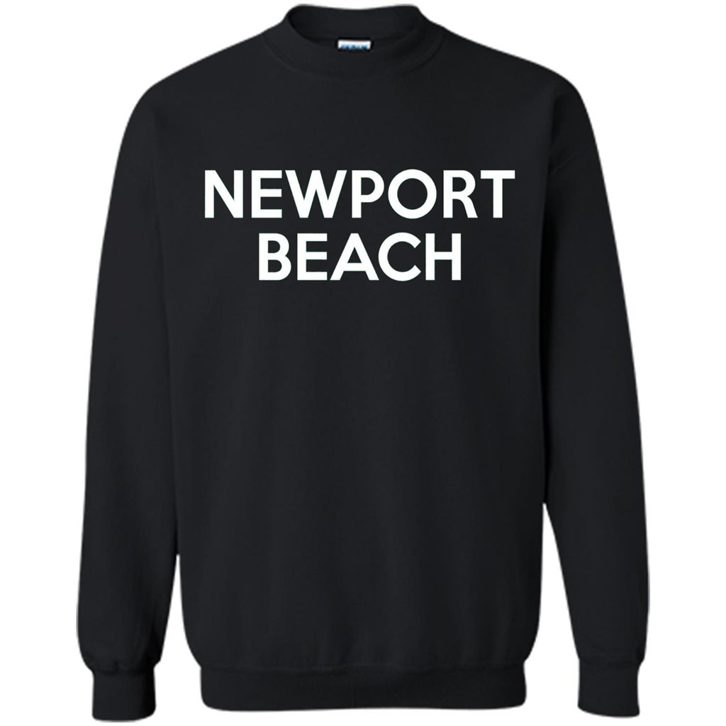 Newport Beach - California T-shirt Black