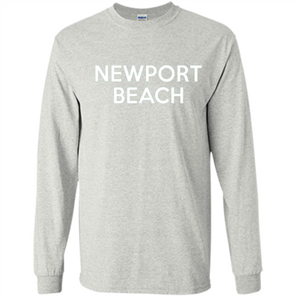 Newport Beach - California T-shirt Ash