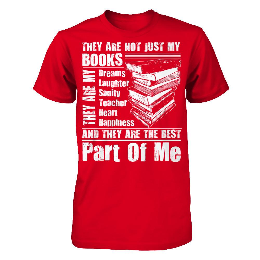 They Are Not Just My Books, They Are My Dreams Next Level - Unisex Fitted Tee Red