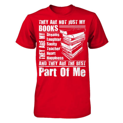 They Are Not Just My Books, They Are My Dreams Next Level - Unisex Fitted Tee Red