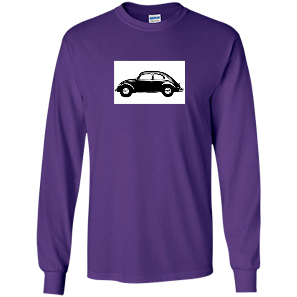 German Car T-shirt 1960's Beetle Purple