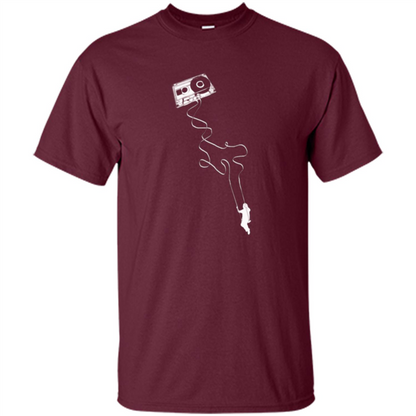 Swing To The Music T-shirt Maroon