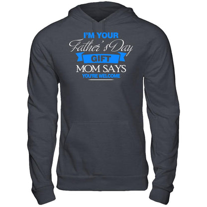 Fathers Day T-shirt I'm Your Father's Day Gift Gildan - Pullover Hoodie Dark Heather