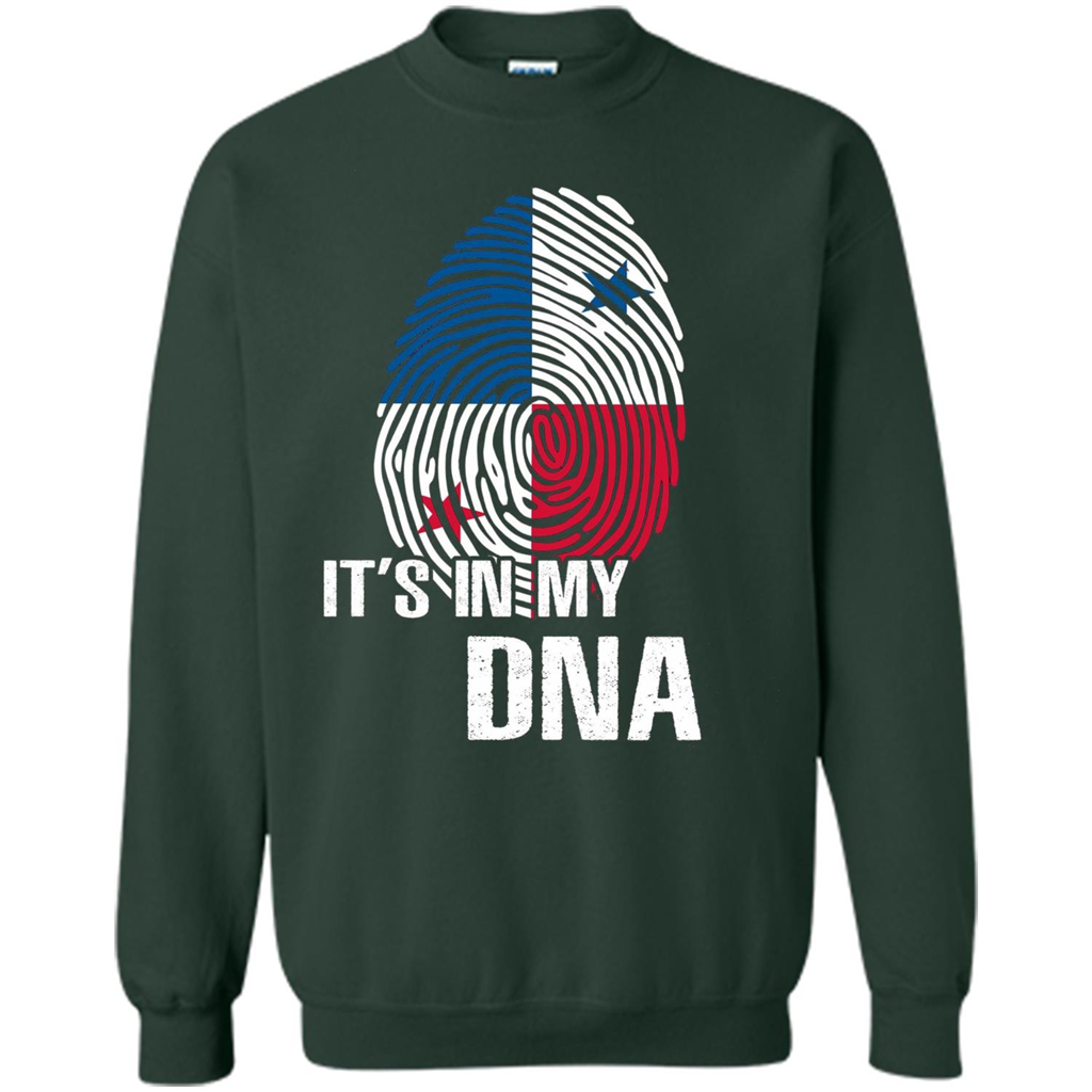 Panama In My DNA T-Shirt Panamanian Pride T-shirt Forest Green