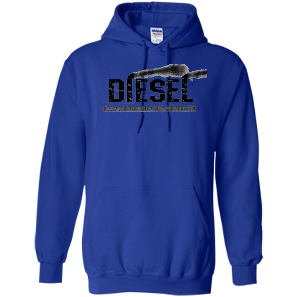 Diesel Rolling Coal T-Shirt Black Smoke Lifted Truck T-Shirt Royal