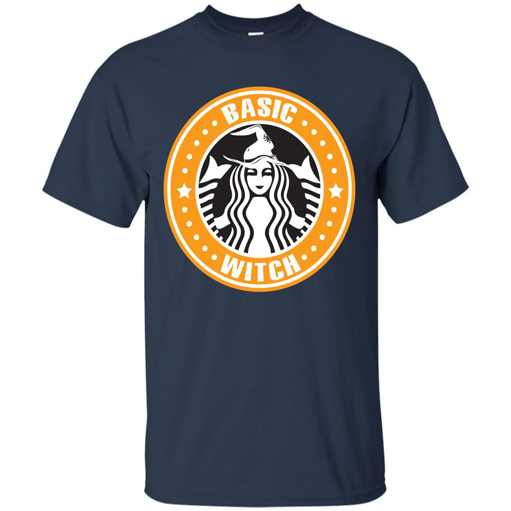 Halloween T-shirt Basic Witch T-shirt Navy
