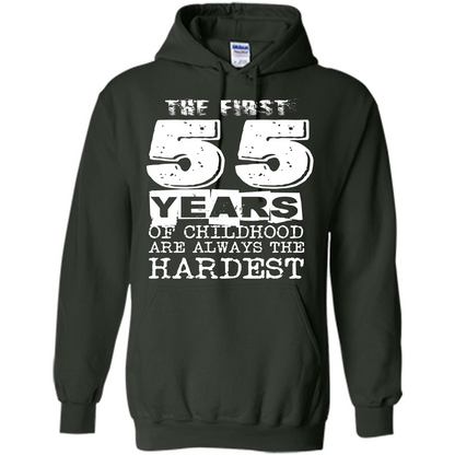 The First 55 Years Of Childhood Are Always The Hardest Forest Green