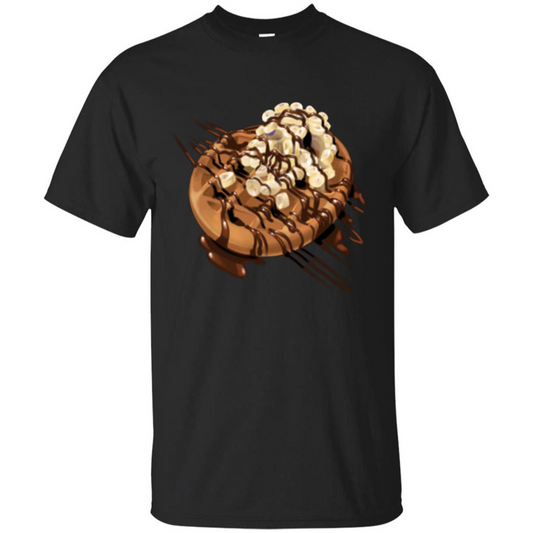Chocolate Waffle T-shirt Black