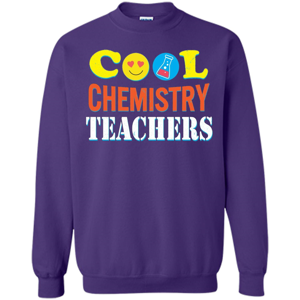 Cool Chemistry Teachers T-shirt Happy Back To School Purple