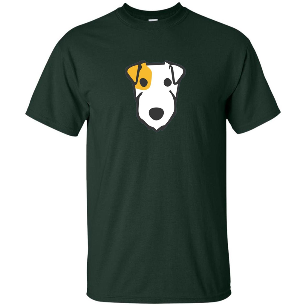 Parson Russell Terrier Dog T-shirt Forest Green