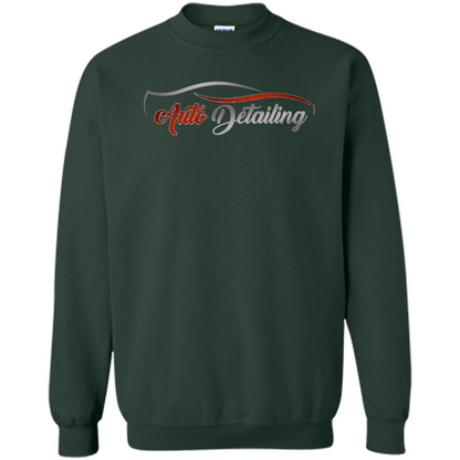 Auto Detailing Shirt Red And Black