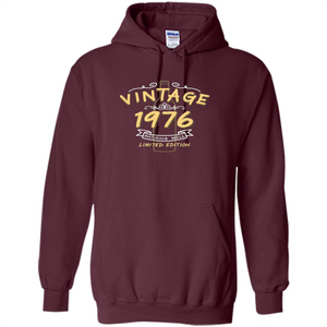 Birthday Gift T-shirt Vintage 1976 Limited Edition T-shirt