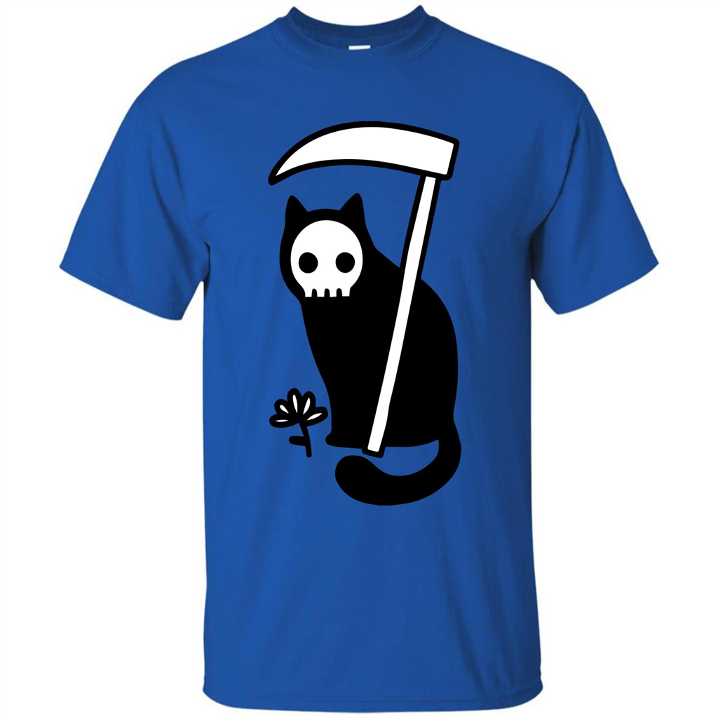 Cat Grimm Reaper T-shirt Royal