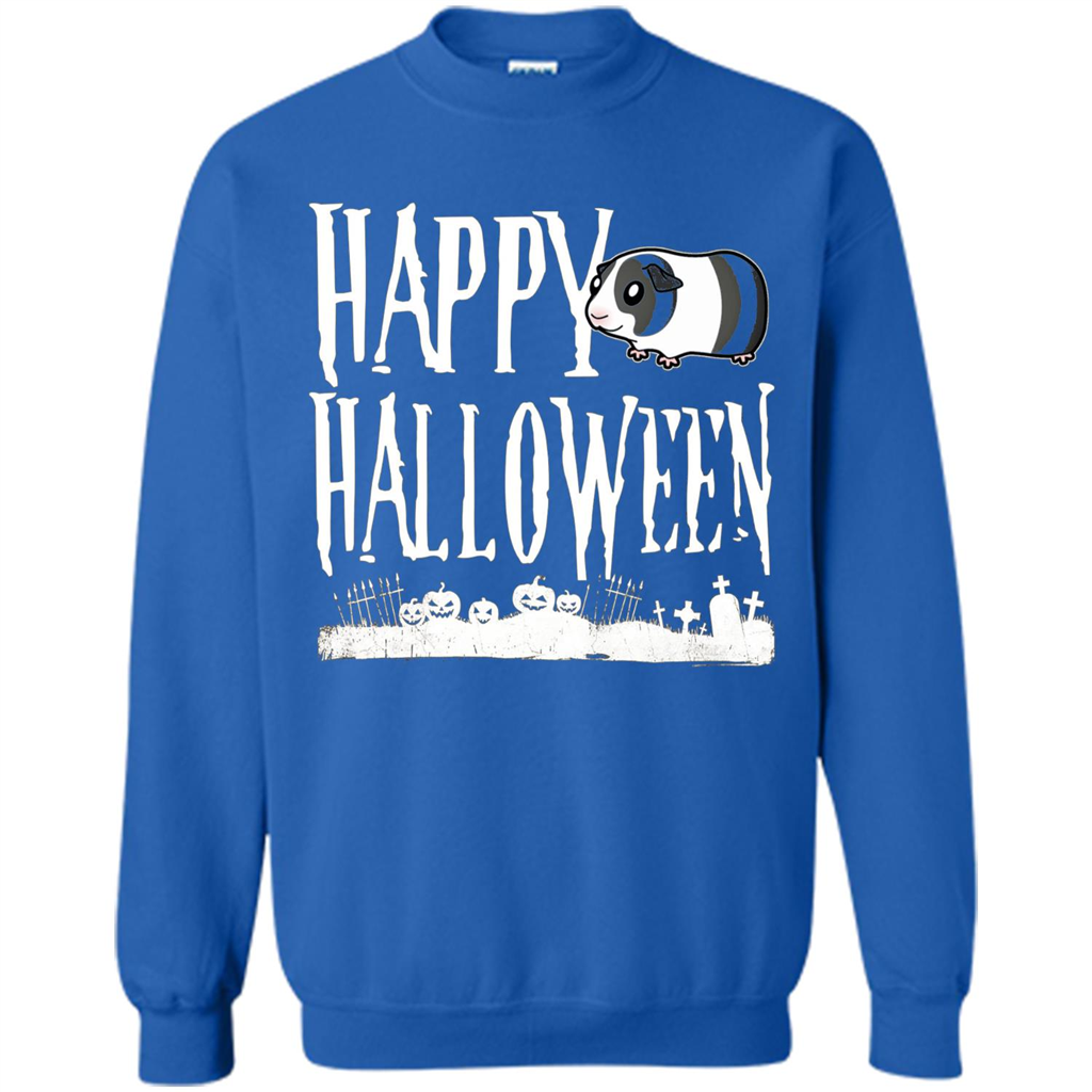 Happy Halloween Guinea Pig T-shirt Royal