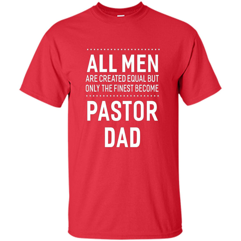 Men's Pastor Dad T-shirt Funny Sayings Men Christian T-shirt