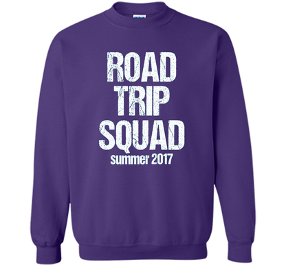 Road Trip Squad - Funny Summer Vacation T-Shirt shirt Purple