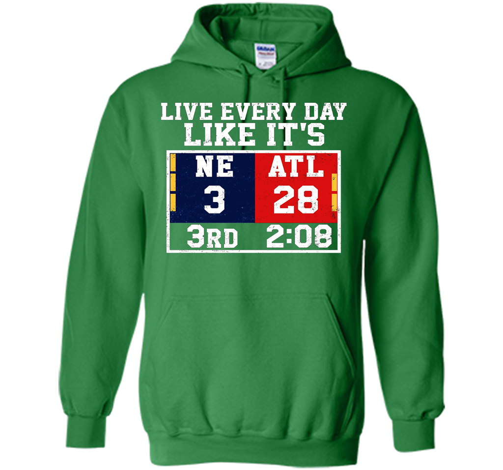 Live Every Day Like It's 3rd 28 T-shirt Irish Green