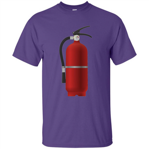 Fire Extinguisher T-shirt Emergency Fire Protection