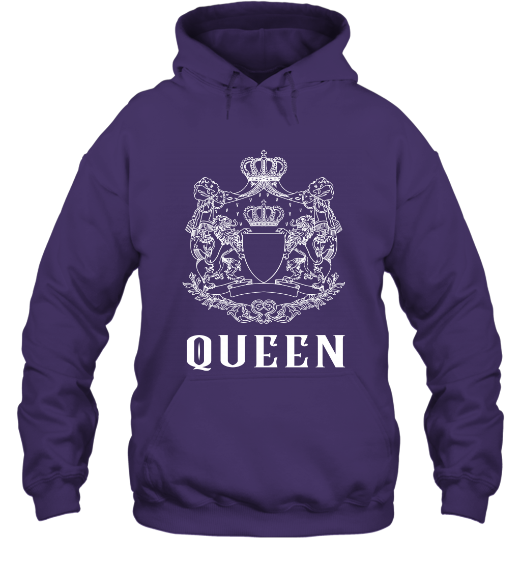 Queen Shirt Hoodie Hoodie Purple