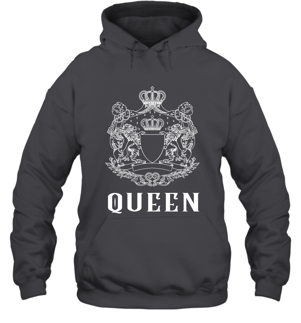 Queen Shirt Hoodie Hoodie Dark Heather