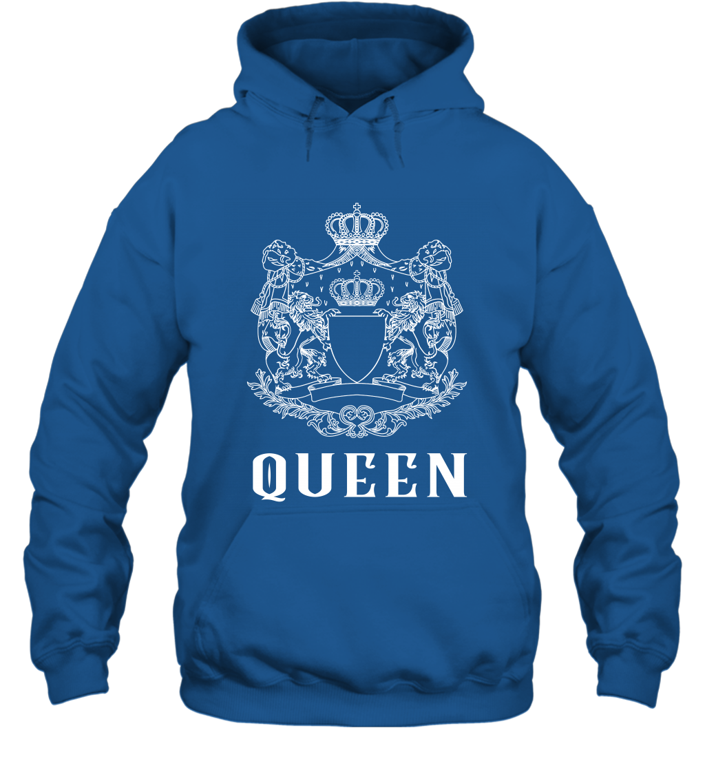 Queen Shirt Hoodie Hoodie Royal