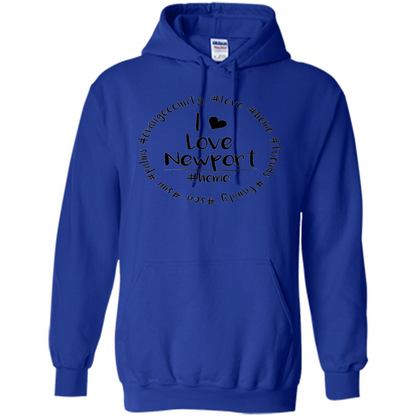 Orange County OC Newport Home California Beach T-shirt Royal