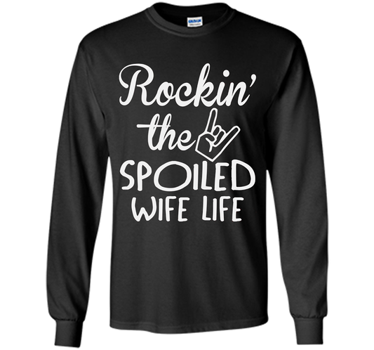 Rockin The Spoiled Girlfriend Life T-shirt Black