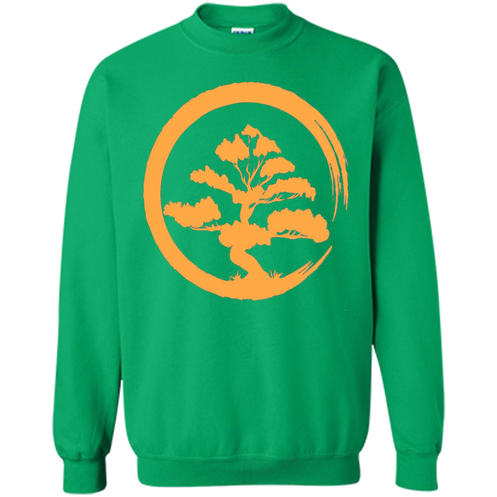 Bonsai Tree Japanese Zen Artist T-shirt Irish Green
